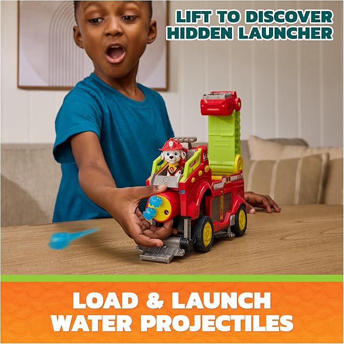 Paw Patrol Dino Rescue Responder Vehicle And Marshall Figure