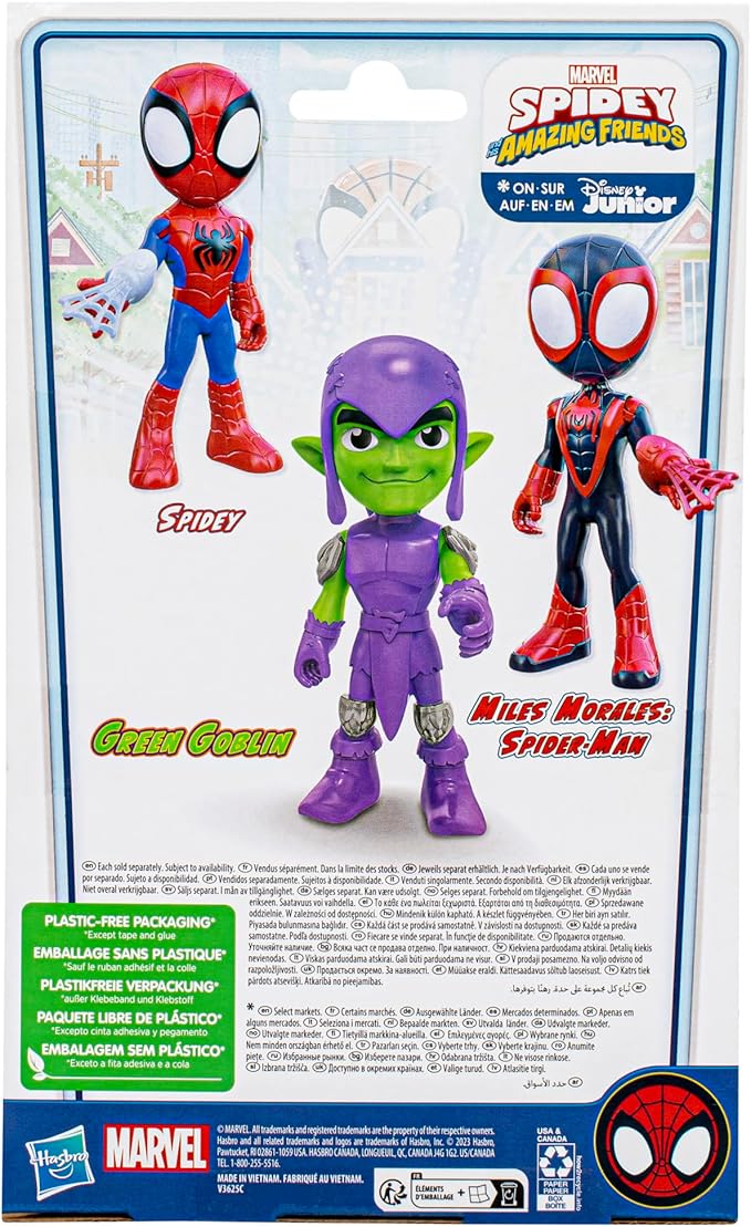 SpiderMan Spidey And His Amazing Friends Super Sized Green Goblin