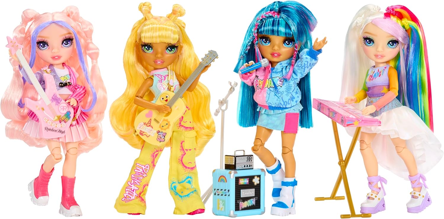 Rainbow High Jr High Rock Band Doll Sunny Madison