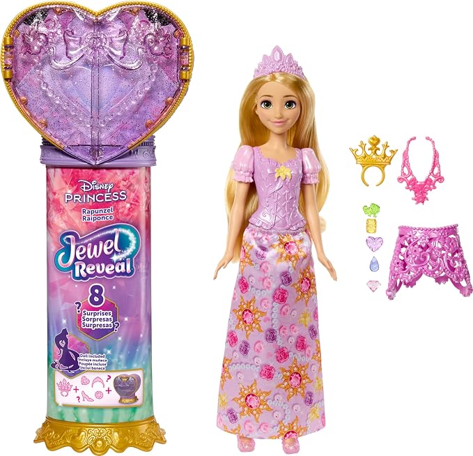 Disney Princess Jewel Reveal Doll Rapunzel