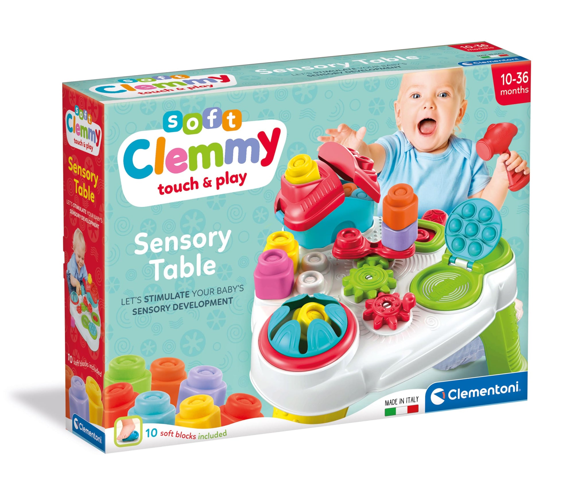 Clementoni Soft Clemmy Touch And Play Sensory Table