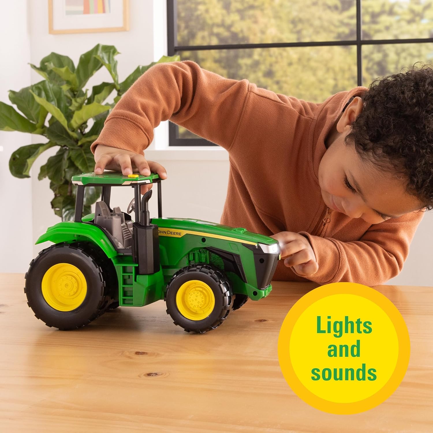 John Deere 12" Lights And Sounds Tractor