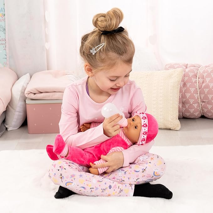 Bayer First Words 38cm Baby Doll With Accessories and Sounds