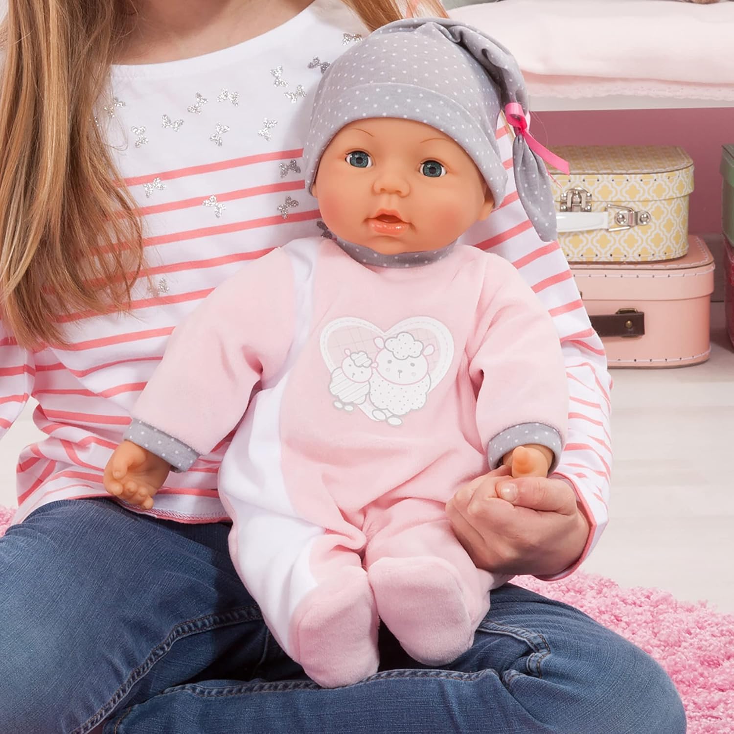 Bayer Hello Baby 46cm Doll With Baby Sounds