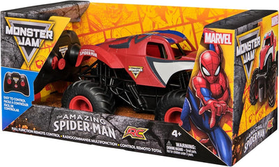 Monster Jam Monster Truck REmote Control 1:24 The Amazing SpiderMan