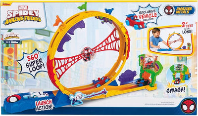 SpiderMan Spidey And His Amazing Friends Super Loop Track Set