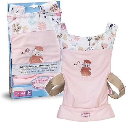Baby Annabell Baby Carrier Flower Pattern