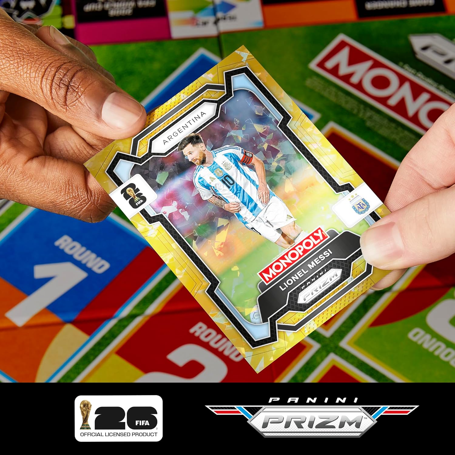 Monopoly Panini Prizm FIFA World Cup Edition Board Game