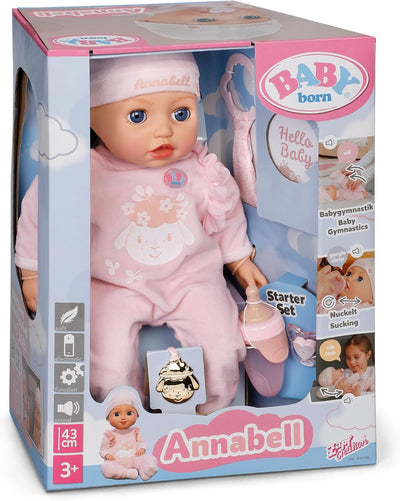 Baby Born Annabell 43cm Interactive Doll