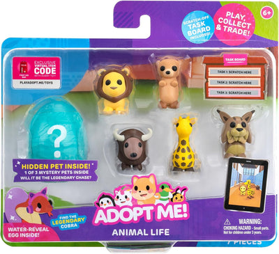 Adopt Me 6 Figure Animal Life Pack