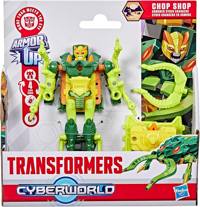 Transformers Cyberworld Armour Up Chop Shop