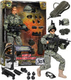 WORLD PEACEKEEPERS 12" ACTION FIGURE AIRBORNE INFANTRYMAN