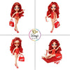 Rainbow High Swim And Style Doll Ruby Anderson