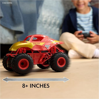 Monster Jam Marvel Iron Mac Remote Control Monster Truck