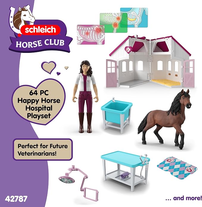 Schleich Horse Club 42787 Happy Horse Hospital