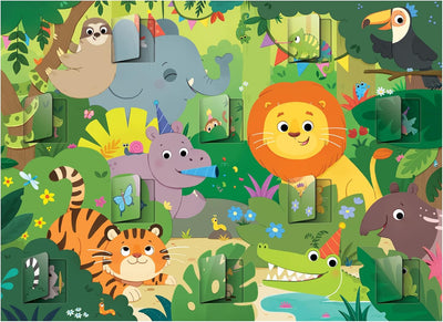 Galt Who's Hiding Jigsaw Puzzle Jungle Jamboree