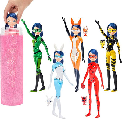 Miraculous Magic Heroes Reveal Colour Change Doll Assortment