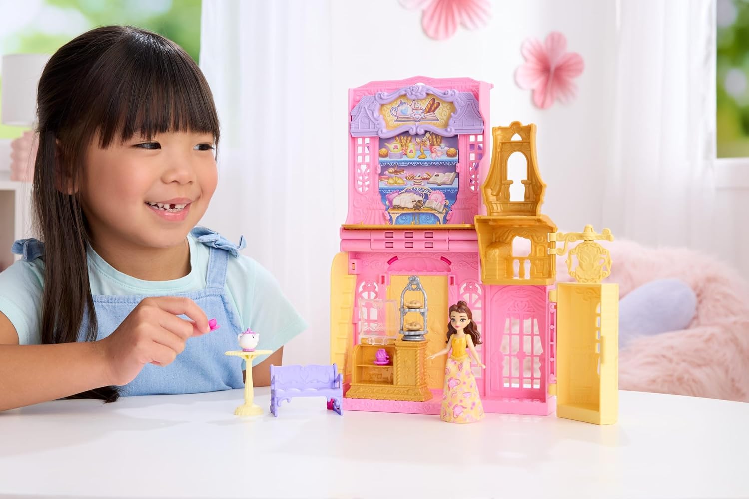 Disney Princess Belle Tea Shop Playset