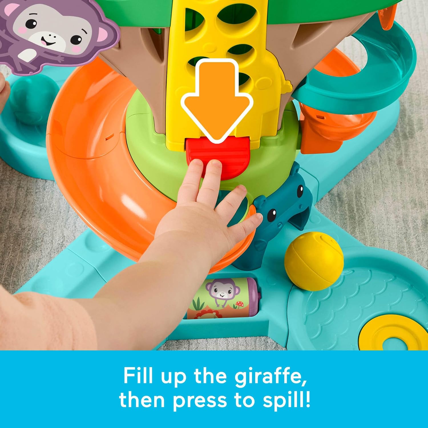 Fisher Price Sit To Stand Jungle Tree