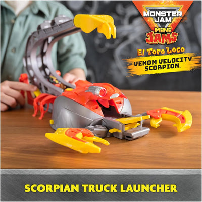 Monster Jam Mini Jams El Toro Loco Mini Scorpion Playset