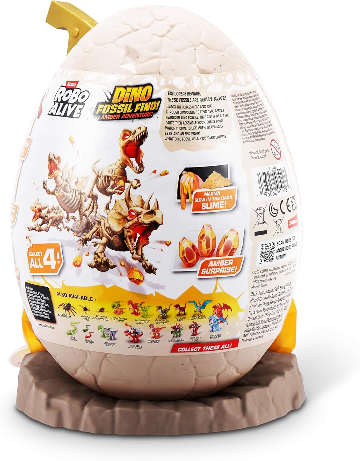 Robo Alive Dinosaur Fossil Find