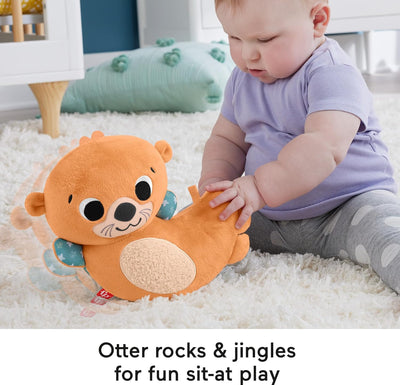 Fisher Price 2 In 1 Rockin' Tummy Time Otter