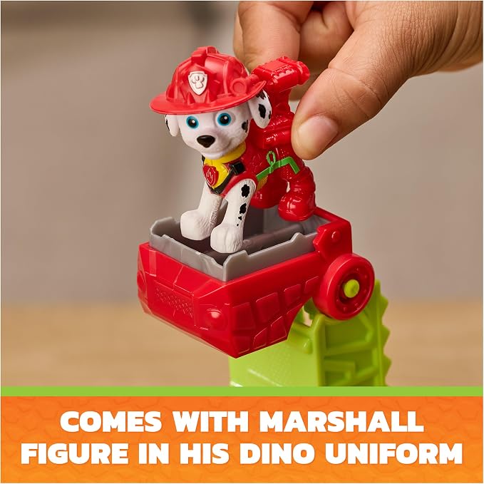 Paw Patrol Dino Rescue Responder Vehicle And Marshall Figure