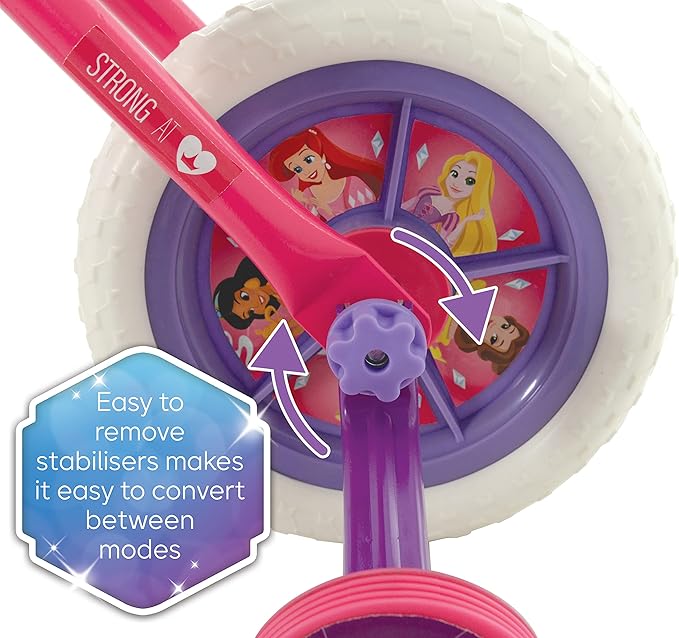 Disney Princess 2 in 1 10" Training Bike