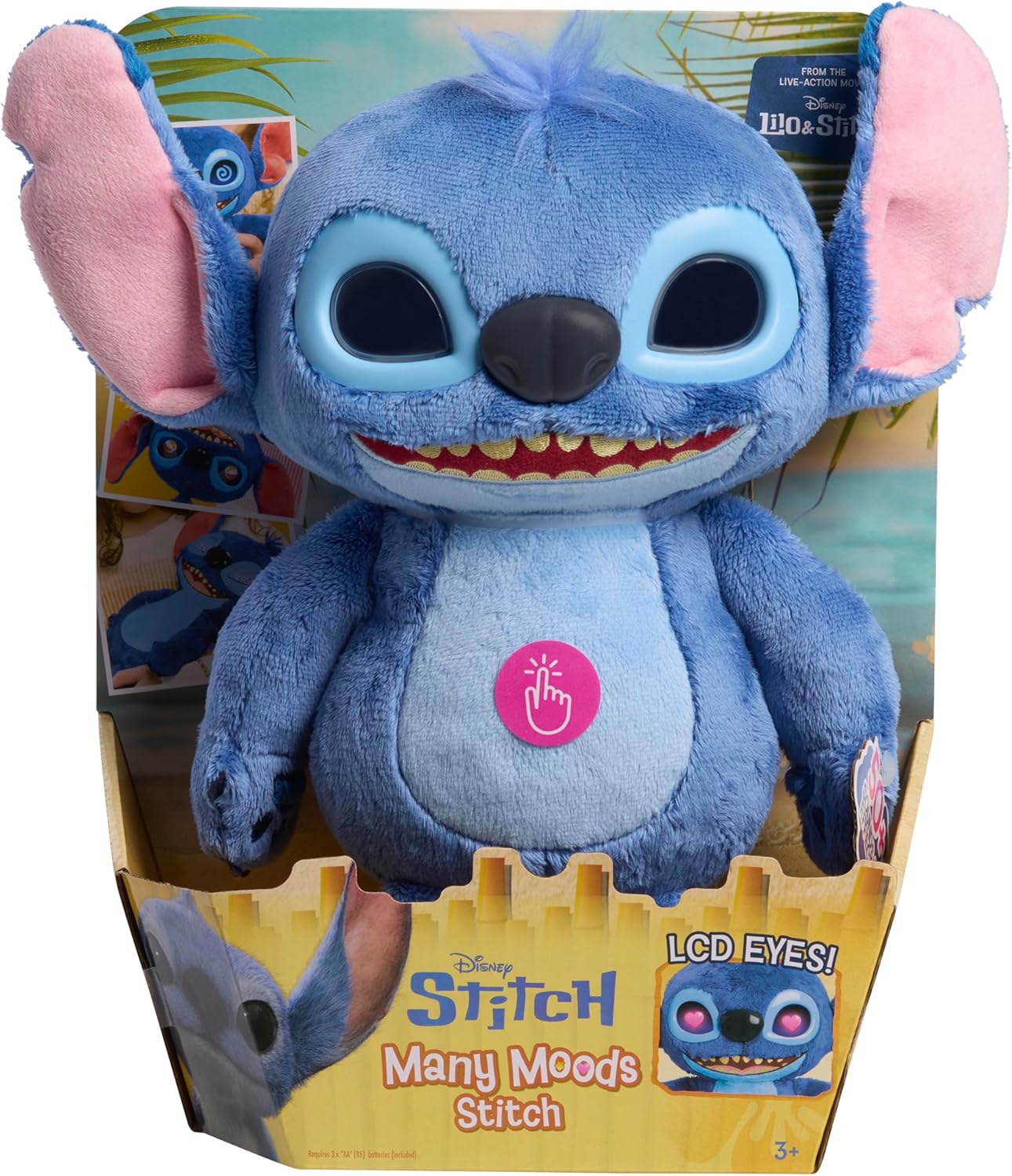 Disney Stitch Many Moods Stitch Interactive Toy