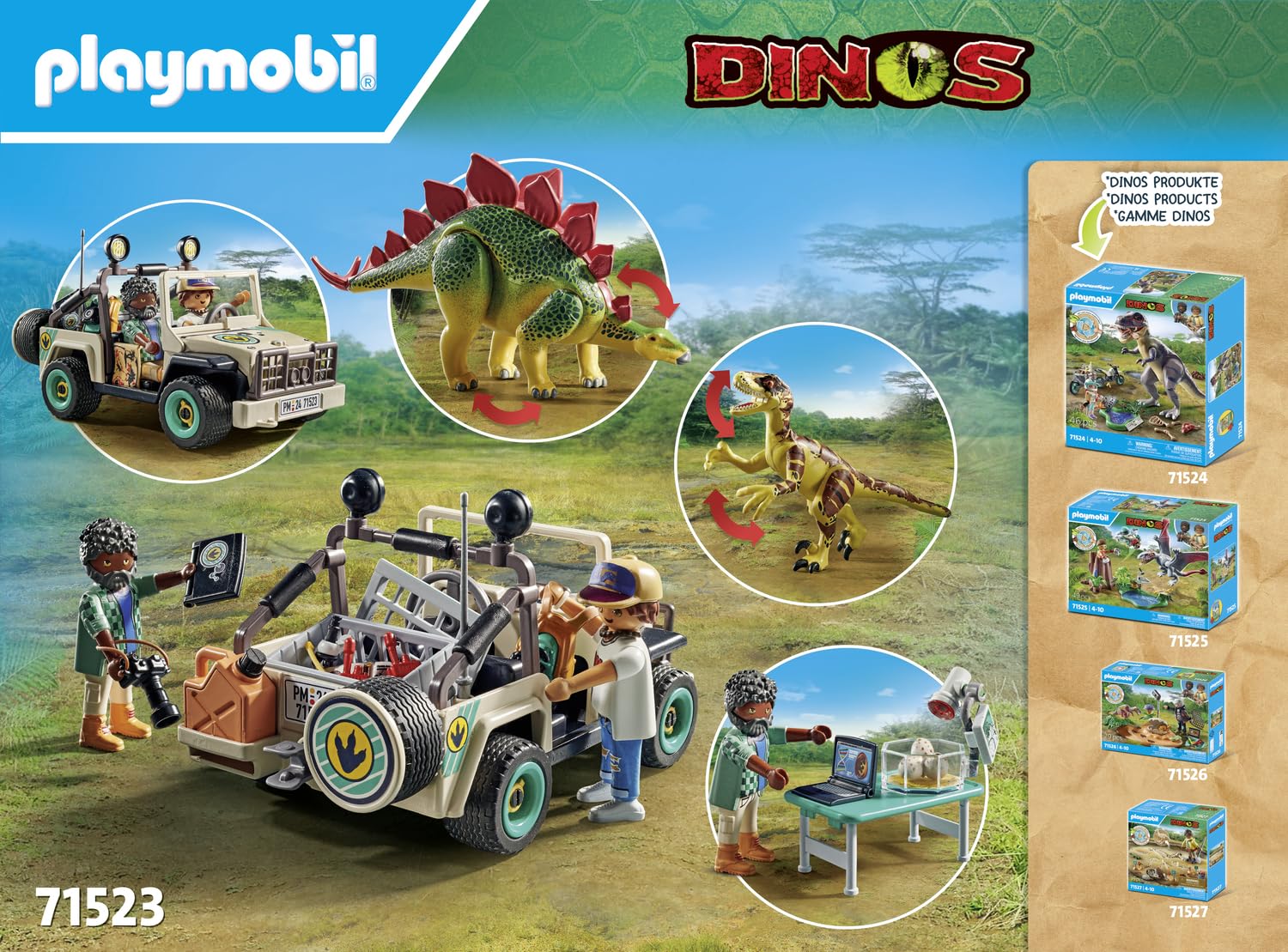 Playmobil Dinos 71523 Research Camp With Dinos
