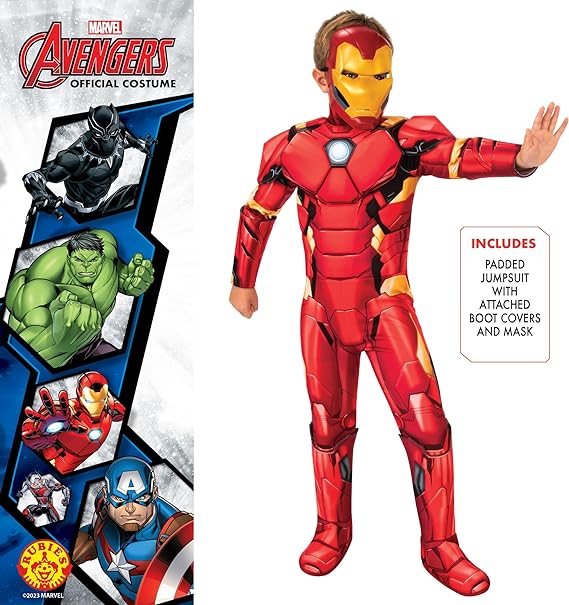 Marvel Avengers Iron Man Costume 7-8 years