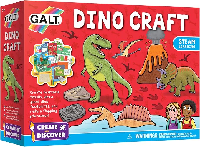 Galt Dino Craft STEAM Learning Playset
