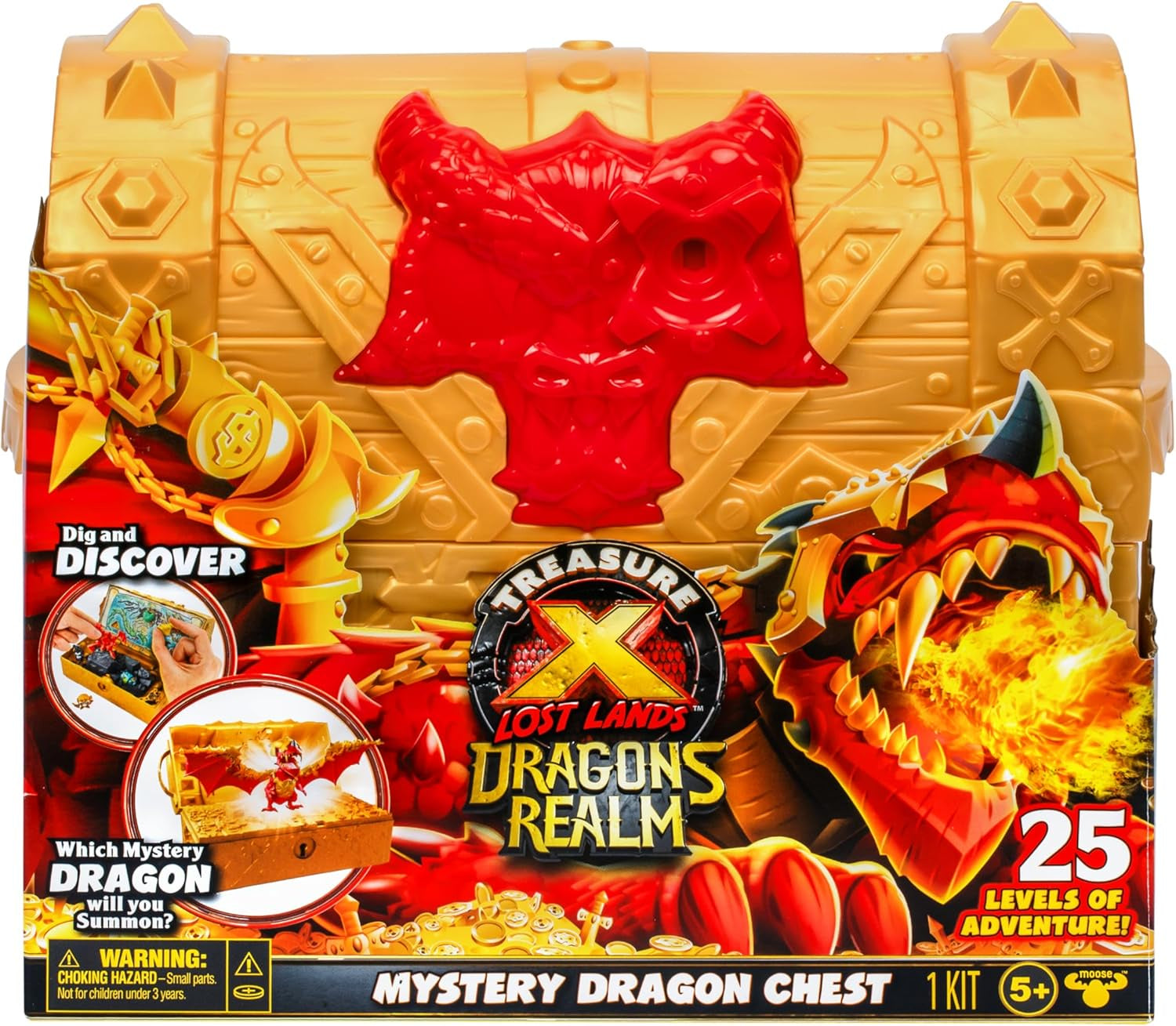 Treasure X Lost Lands Dragons Realm Mystery Dragon Chest