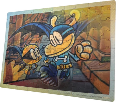 Dog Man 100pc Lenticular Jigsaw Puzzle