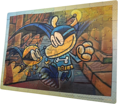 Dog Man 100pc Lenticular Jigsaw Puzzle