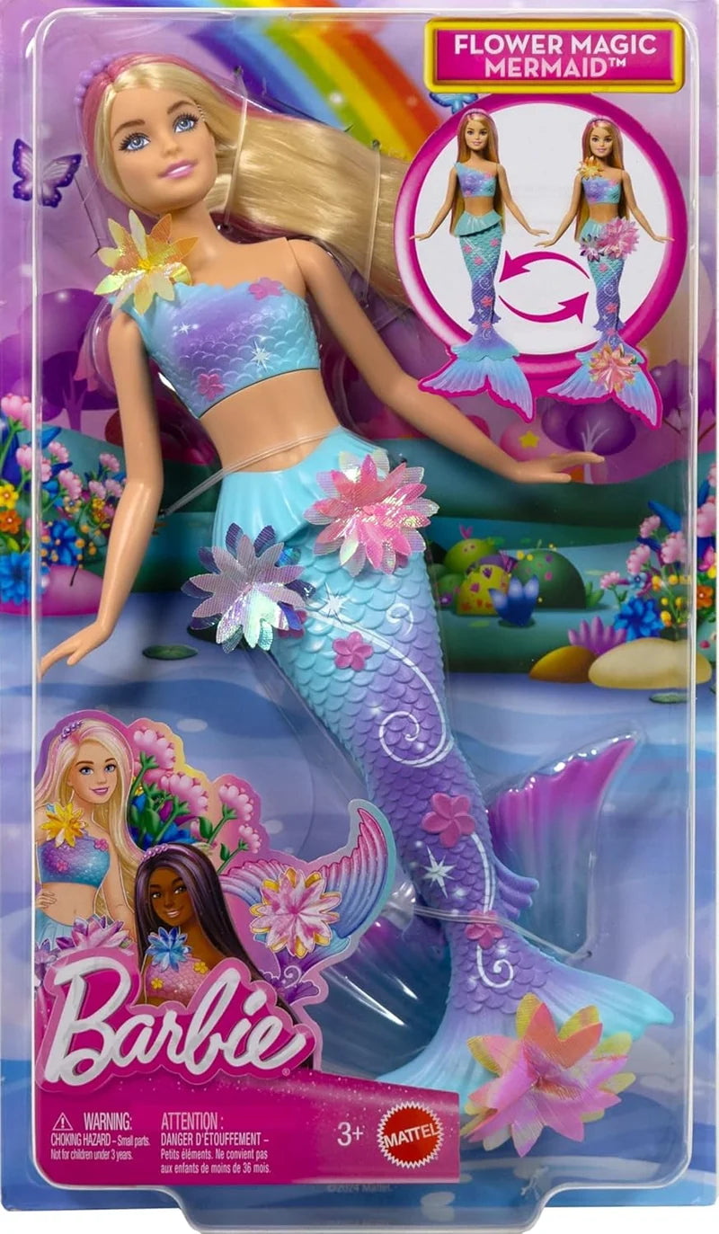 Barbie Flower Magic Mermaid Doll