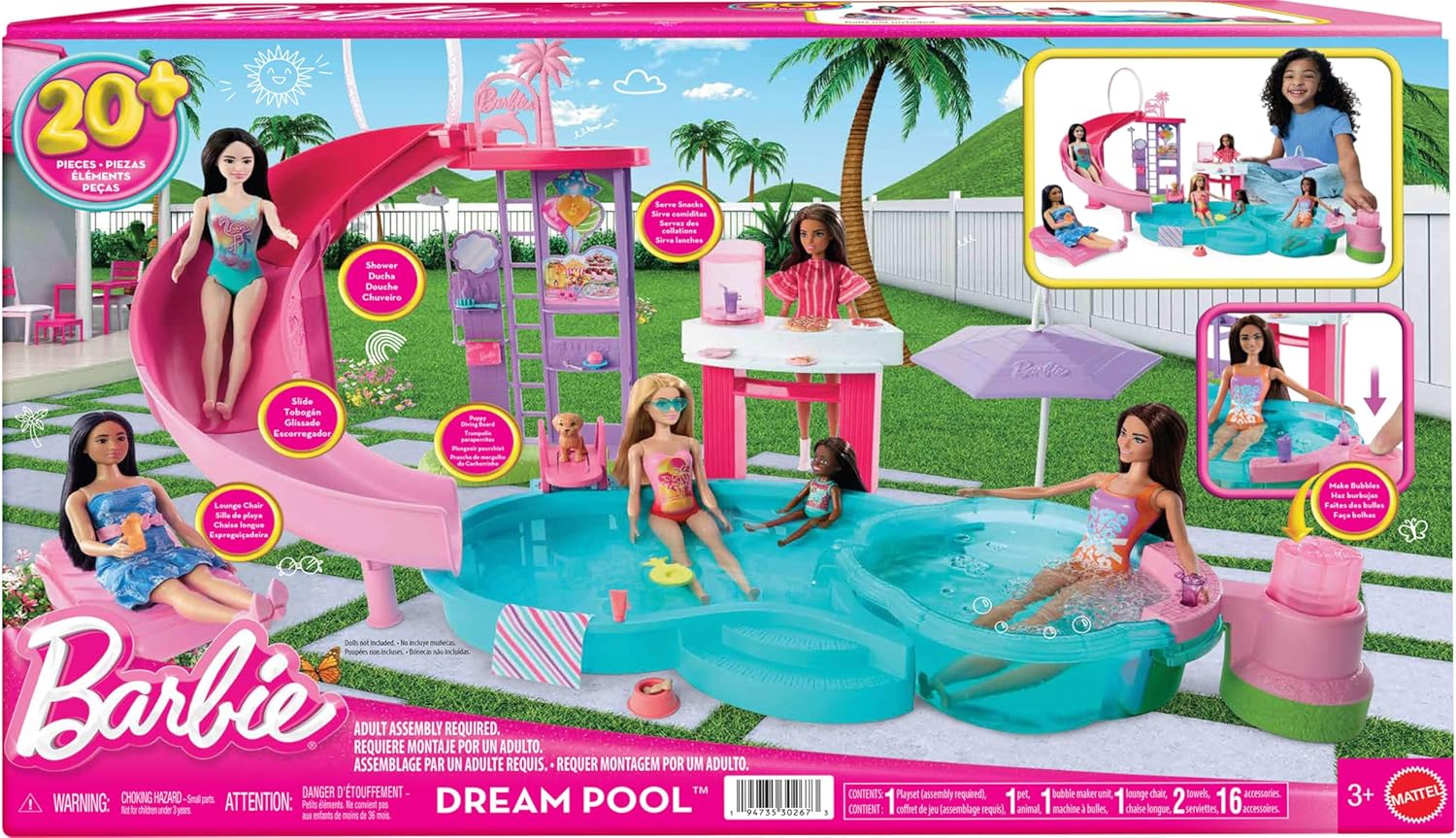 Barbie Dream Pool Playset