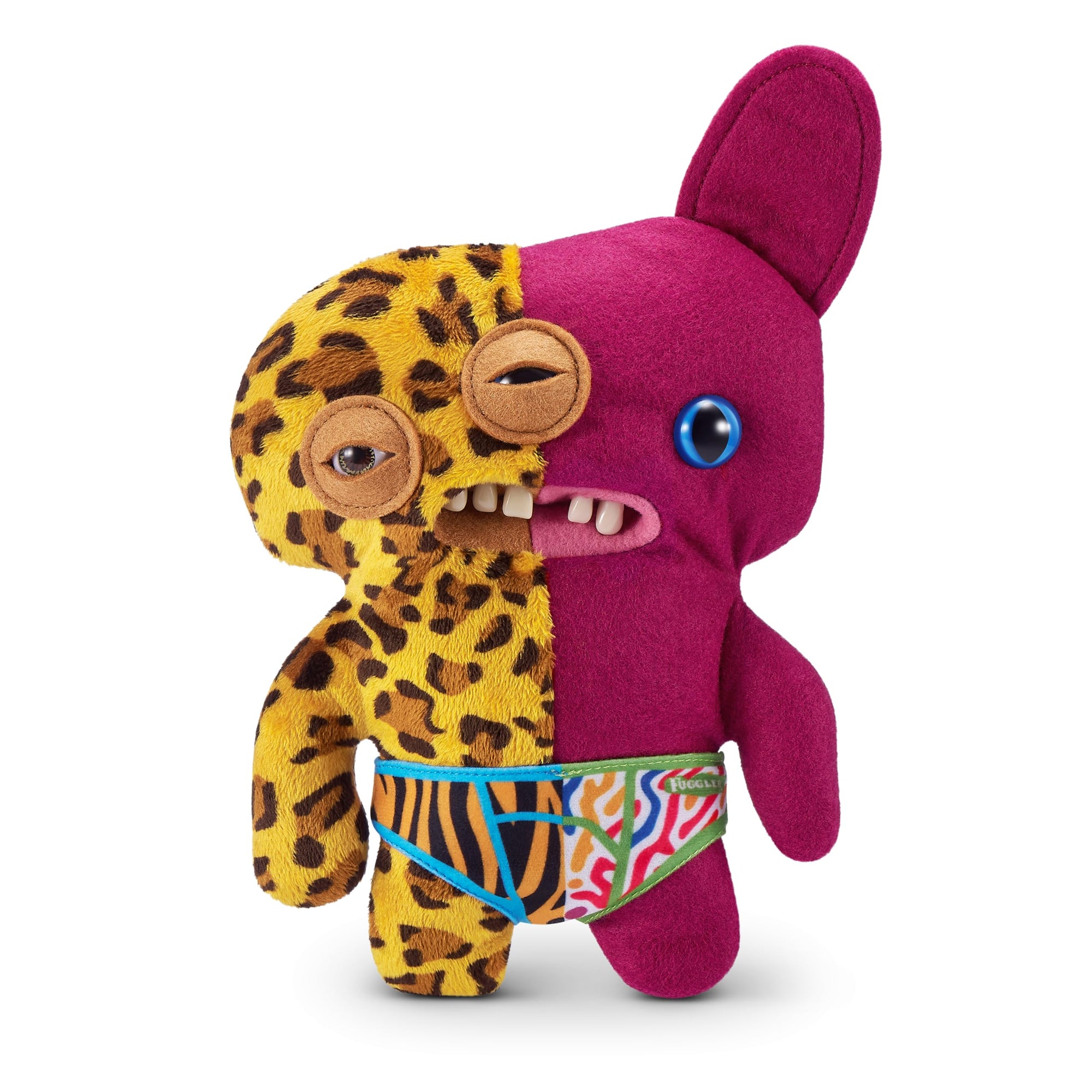 Fuggler Misfit Monsters 9" Funny Ugly Monster Soft Toy Annoyed-O