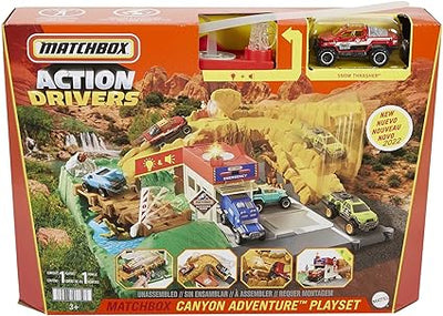 Matchbox Action Drivers Canyon Adventure Playset