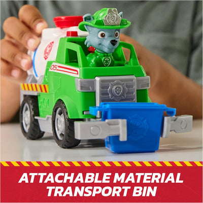 Paw Patrol Fire Rescue Vehicle Rocky With Rescue Fire Tanker