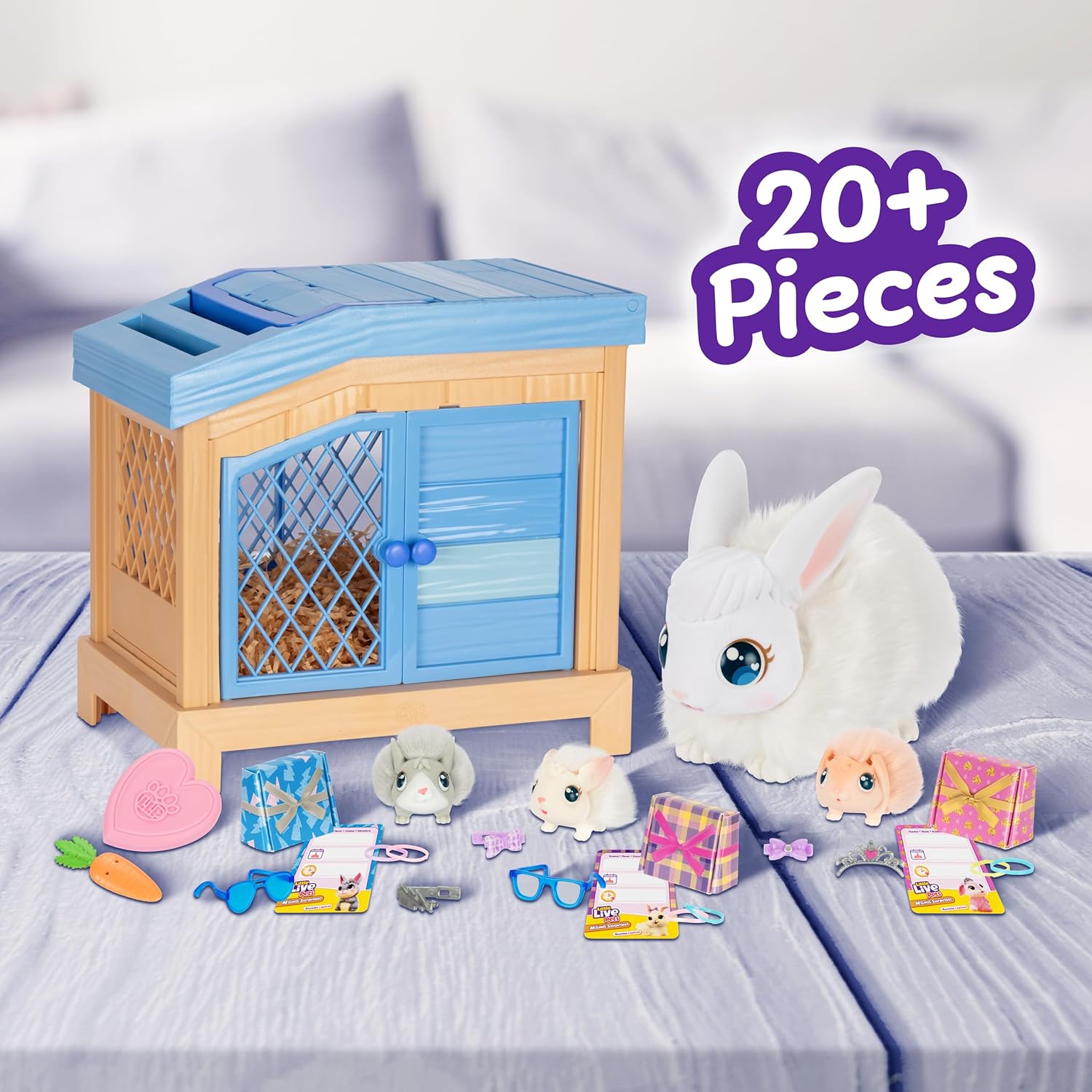 Little Live Pets Mama Surprise Bunnies Playset