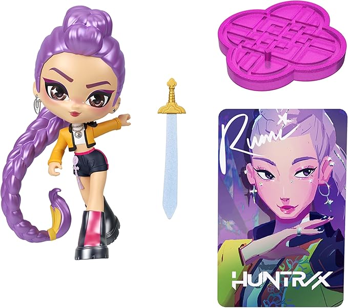 K-Pop Demon Hunters 3.5" Figure With Accessory And Card Assorted