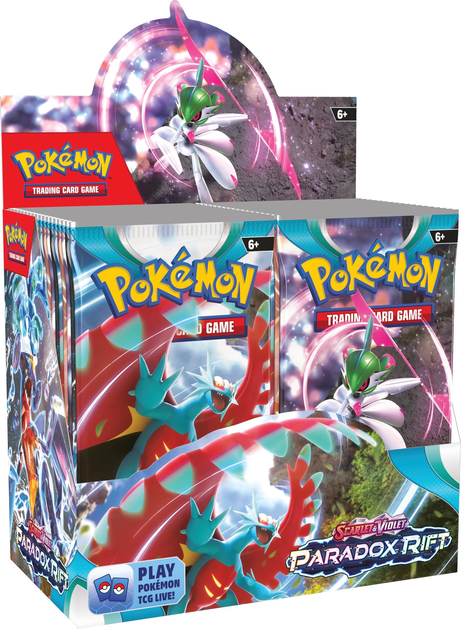 Pokemon TCG Scarlet And Violet Paradox Rift 36 Pack Sealed Bundle