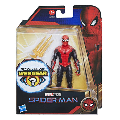 Spiderman 6" Figure Spiderman With Web Gear Accessory