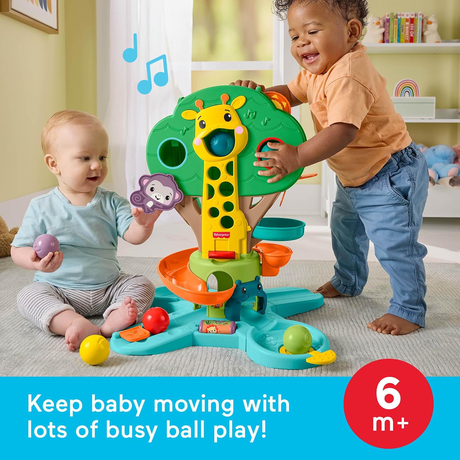 Fisher Price Sit To Stand Jungle Tree
