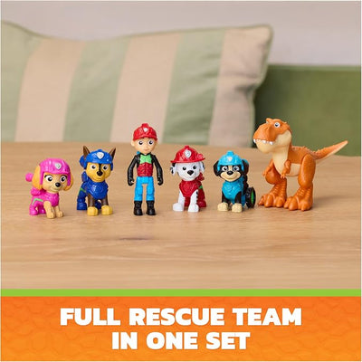Paw Patrol Dino 6pc Adventure Figure Pack