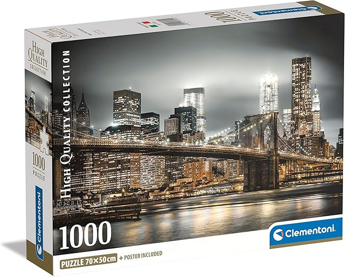 Clementoni 1000pc Jigsaw Puzzle New York Skyline