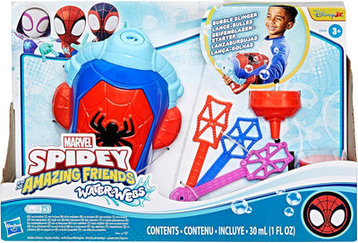 SpiderMan Spidey And His Amazing Friends Water Webb Bubble Slinger