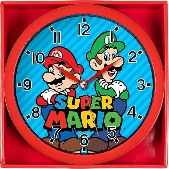 Super Mario Wall Clock | Totally Toys Ireland