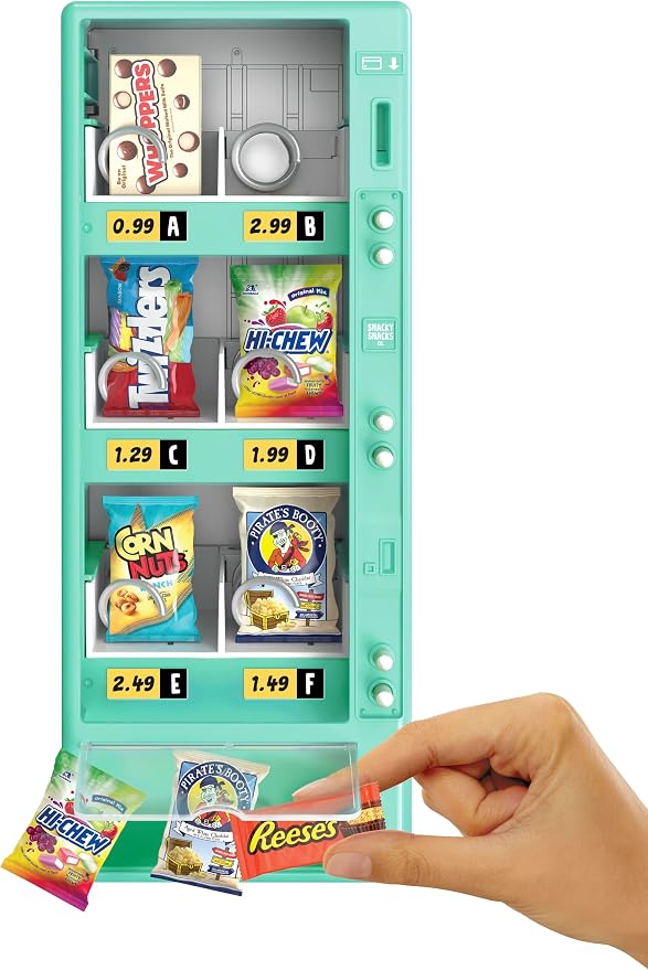 MGA MIniverse Real Brands Vending Machine Teal
